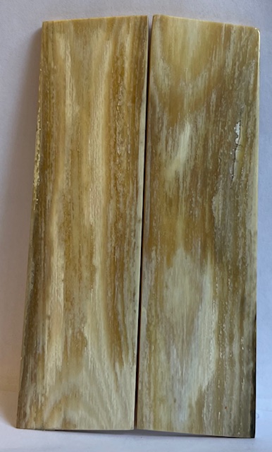  MAMMOTH IVORY SCALES           4-3/8 X 1-1/4 X 1/8